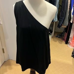 LOFT one shoulder sleeveless top EUC